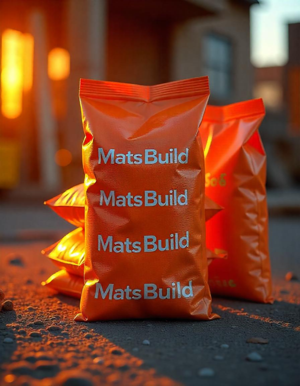 dos sacos de cemento resistente en benidorm con el nombre de la emrpesa. Materiales de construcción en Benidorm